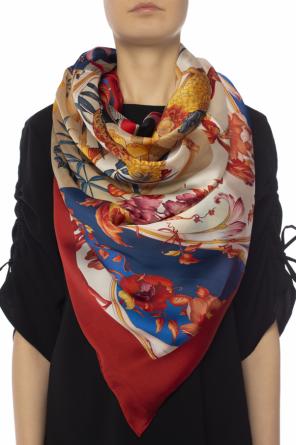 Patterned scarf, zdjęcie 2 Patterned scarf od Salvatore Ferragamo